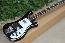 chrome hardware Rick 4003 model Ricken 4 strings Electric Bass guitar in Black color All Color are available