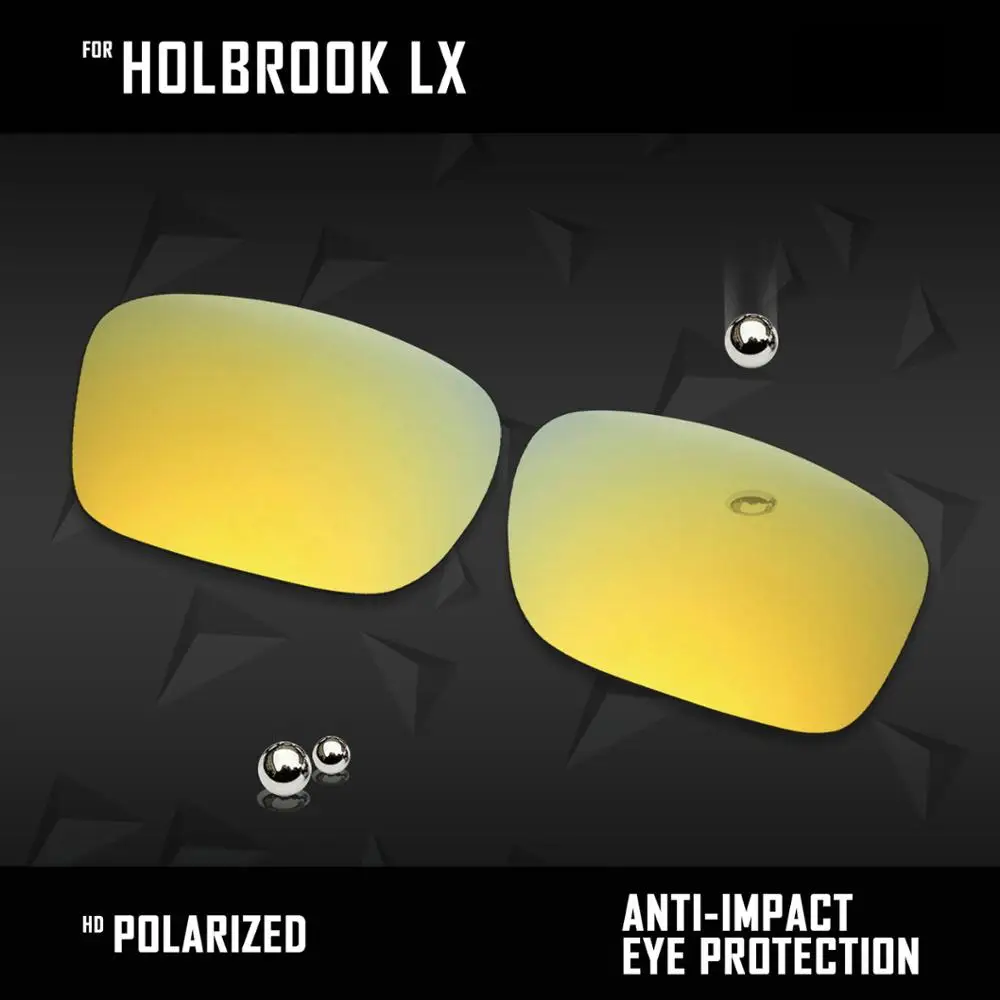OOWLIT Lenses Replacements For Oakley Holbrook LX OO2048 Sunglasses Polarized- Multi Colors