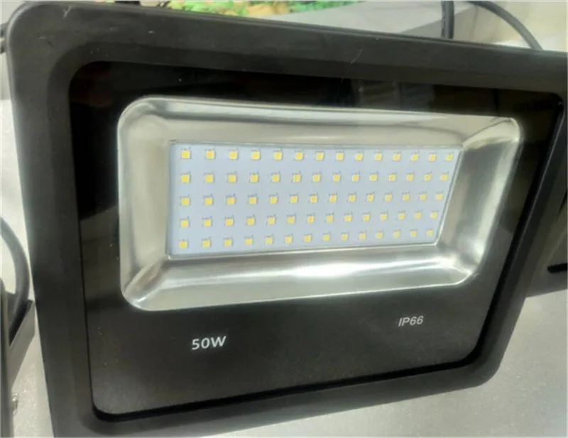 Тонкий 50 W Светодиодный прожектор 120lm/w IP66 3 года гарантии дешевая цена прожектор