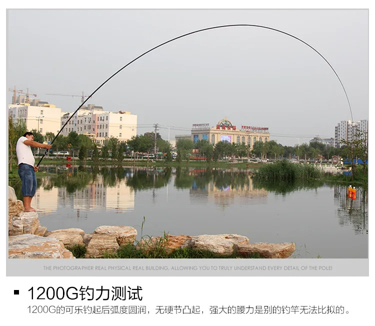Карбоновая удочка 8 м портативная Удочка Тайвань рыба ручная удочка