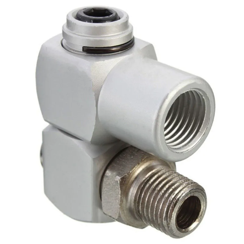 

1x 100PSI NPT 360 Degree Swivel Connect Air Compressor Tool Swivel Connector Coupler Pneumatic Mechanical Hardware