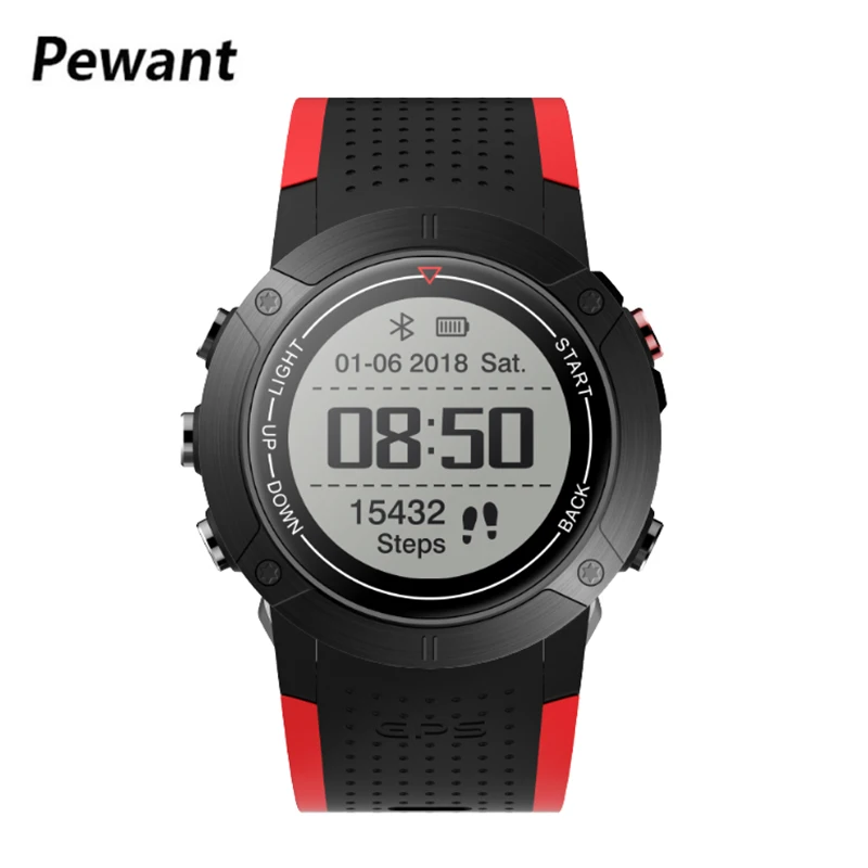 

Pewant Smart Watch Bluetooth 4.0 IP68 Waterproof Swim Smartwatch Multi-Sport Mode Wristwatch Support LED Backlight For Phone