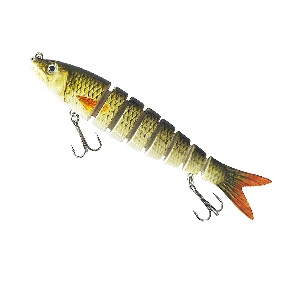  13.5cm 40g 3D Fish Shape Fishing Lure Baits Swim Baits Fishing Tackle Tools with Hooks Fishing Tack