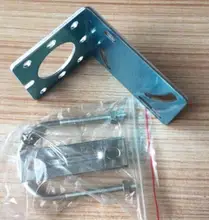 Instalação de antenas de remendo ao ar livre l suportes de fixação de antena horizontal suporte de parafusos de polo u