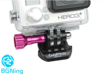 

CNC Aluminum Mini Screw w/ Cap Thumb Knob for GoPro Hero Max 8 7 6 5 4 3+ 3Plus Action Sports Cameras Screws Pink Yellow Purple