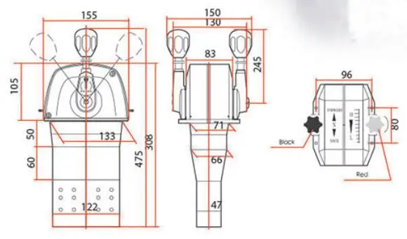 Twin lever