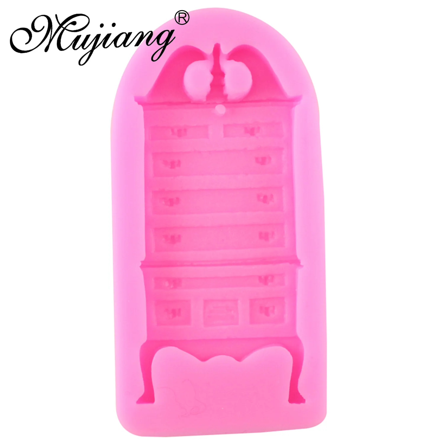 Mujiang мебельный шкаф силиконовая форма рождественские инструменты для украшения тортов из мастики кухонная выпечка конфеты шоколадные формы для мастики
