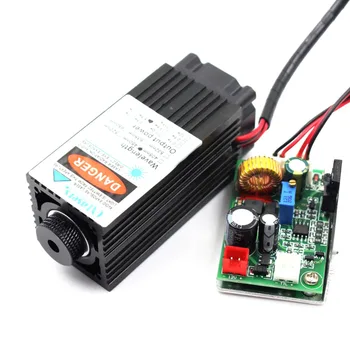 

oxlasers 12V 5W 4W focusable blue laser head for DIY laser engraveing machine laser module for cutting with TTL control