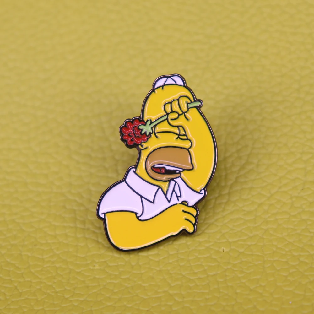 Simpsons Pin In Pins And Badges From Home And Garden On 