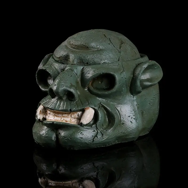 Besta SKull Type Hard Resin Tattoo Ink Cup/Caps Holder Skull Head 7 Holes Tattoo Ink Cup Holder