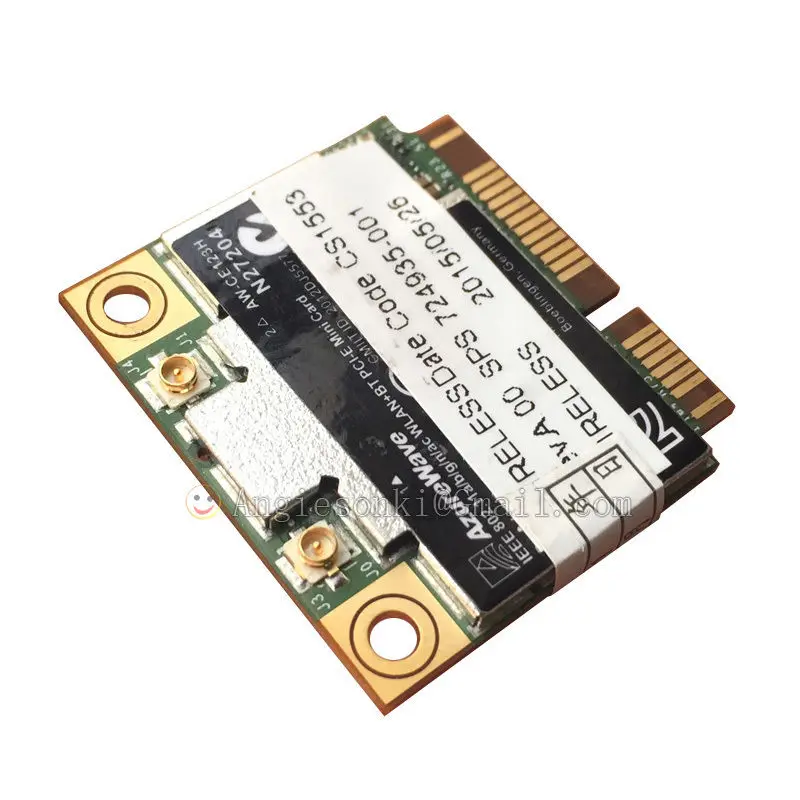 Bcm94352hmb 94352 bcm4352 двухдиапазонный беспроводной карты для HP Broadcom + Bluetooth 4.0 867 Мбит/с Mini pci-e 802.11ac SPS 724935 -001 725 755