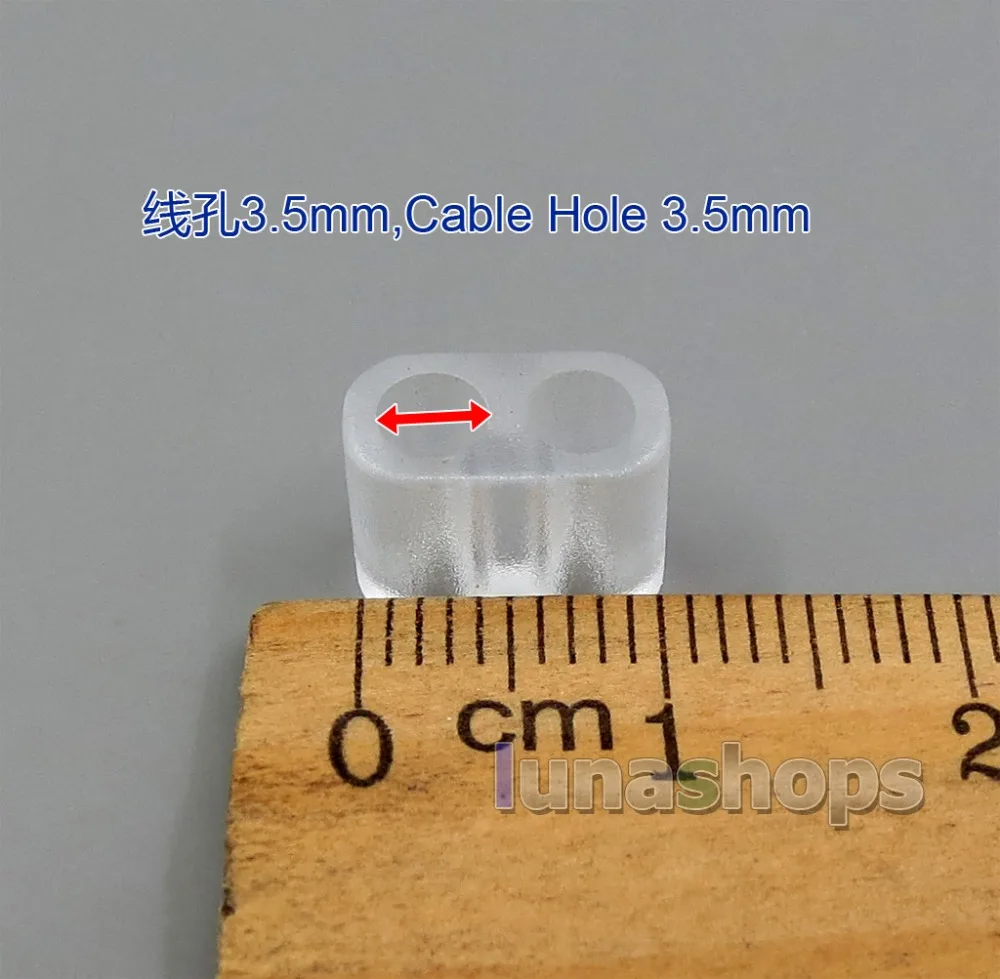 LN005926 10pcs L Size Headphone Cable Audio Movement Part Splitter Adapter For DIY Custom Cable