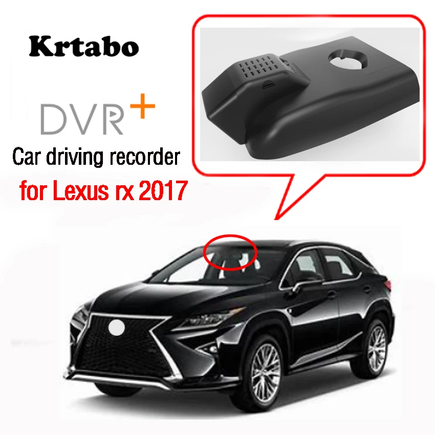 Для Lexus RX 2017 Тип видеорегистратор WiFi мобильный телефон подключение 1080p HD Высокое