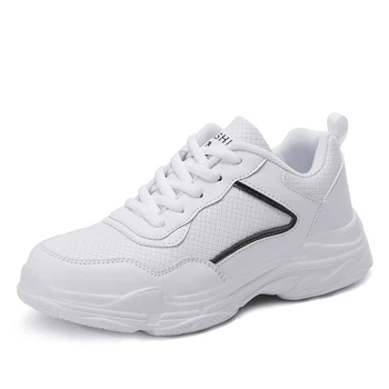

Fashionable and comfortable Parisian family white shoes sports and leisure women's shoes student shoes