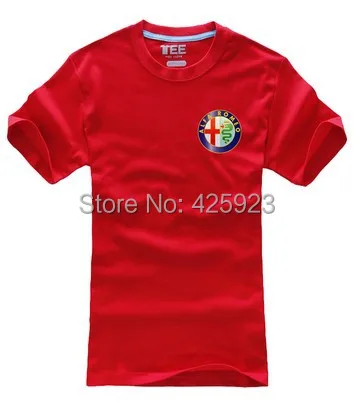 

Summer Alfa Romeo men and short-sleeved cotton T-shirt female Slim style Korean clothes clothing cotton