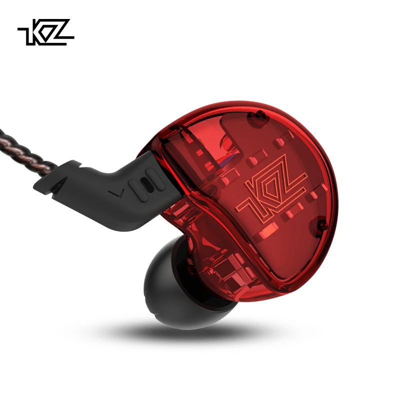 KZ ZS10 Headphones 10 Driver In Ear Earphone 4BA 1Dynamic Armature Earbuds HiFi Bass Headset Noise