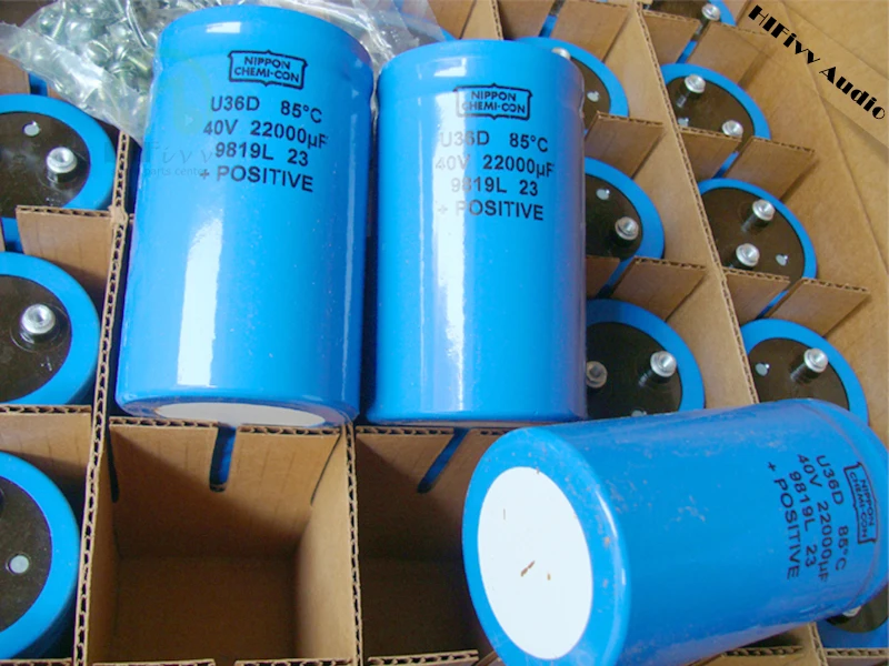 22000uf 40v 36d Hifi Audio Amplifier Capacitor Electrolytic Filter