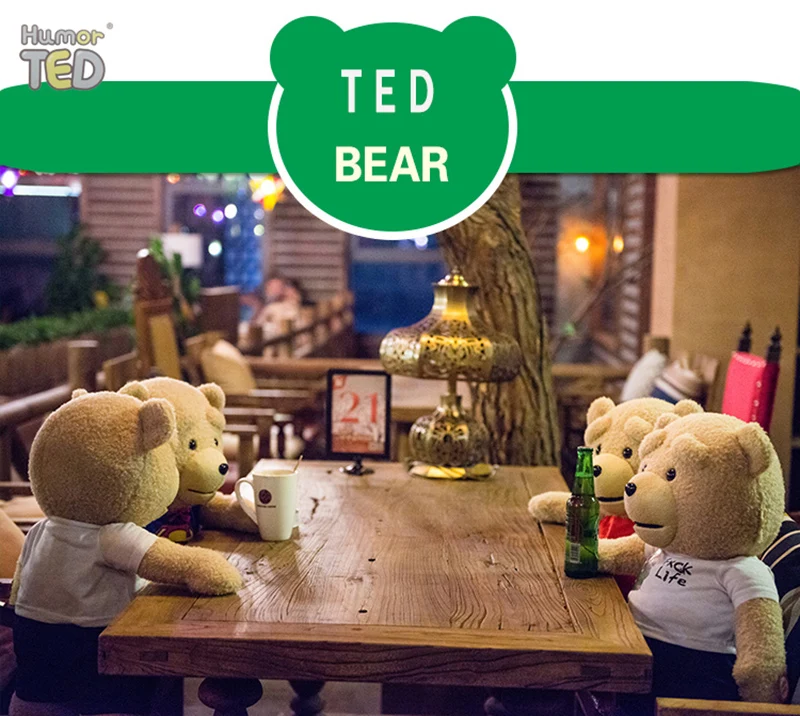 1" Говоря Ted Говоря Плюшевые игрушки Тедди электронных мягкие животные для детская одежда для девочек мальчиков