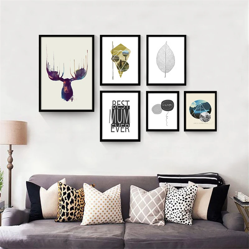 

The Most Amazing Thing Only Nature of Infinite Varieand Solitude Canvas Modern Nordic Style Wall Art For Home Decoration