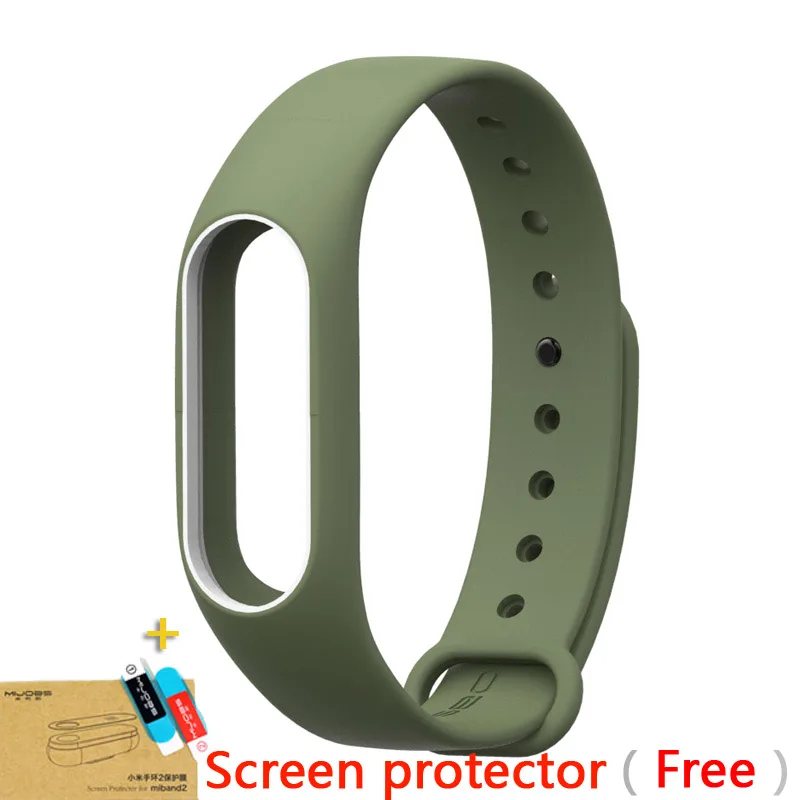 Mi Band 2 Strap Replacing Smart Bracelet For Xiaomi Accessories band Colorful Silicone strap | Электроника