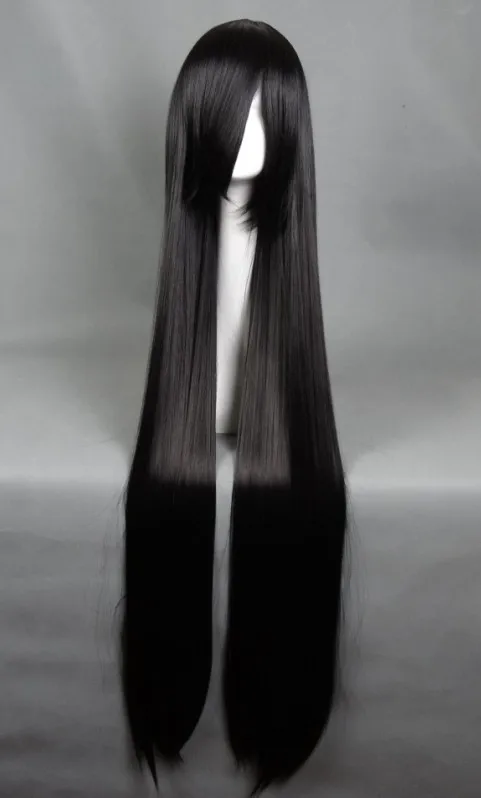 Cosplay Wig Anime Wig Black Long Straight Hair Wigs Ancient Costume One