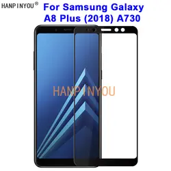 Для samsung Galaxy A8 плюс A8 + (2018) A730 6,0 "уровень твердости 9H 2.5D полное покрытие прочное закаленное стекло Экран протектор гвардии