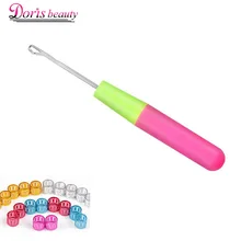 1 шт. 15 см розовый и лимонный цвет пластиковые маркеры для вязания на спицах крючком крюковые иглы Джамбо плетение волос крючком косы наращивание волос ручка парик