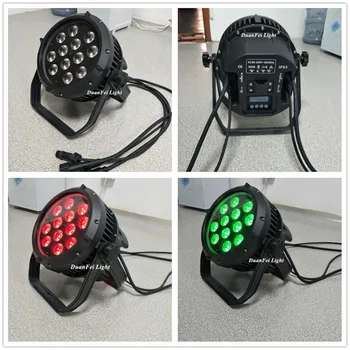 

16 pieces waterproof rgbw uplights 12x10w led par rgbw dmx hight bright par 64 dj