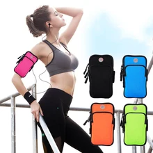 Универсальный 4-6 дюймов водонепроницаемый нарукавники телефон сумка Спорт Тренажерный зал Бег нарукавник езда на открытом воздухе Чехол держатель для iphone