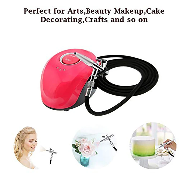 Airbrush makeup kit with mini spray gun 4