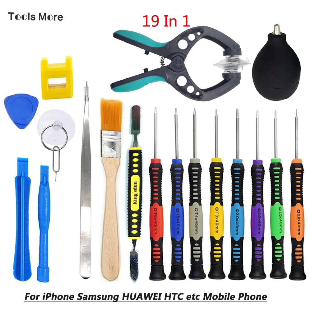 

Multi-function Pentalobe 0.8 Slotted 2.0 Torx T6 Y2.0 Precision Screwdriver Set Opening Pry Tool Kit for iPhone PC Phone Repair