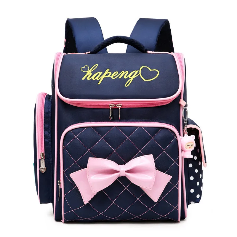 Ортопедический рюкзак для девочек, школьные сумки на молнии, детская школьная сумка, милый детский Ранец, школьная сумка для девочек