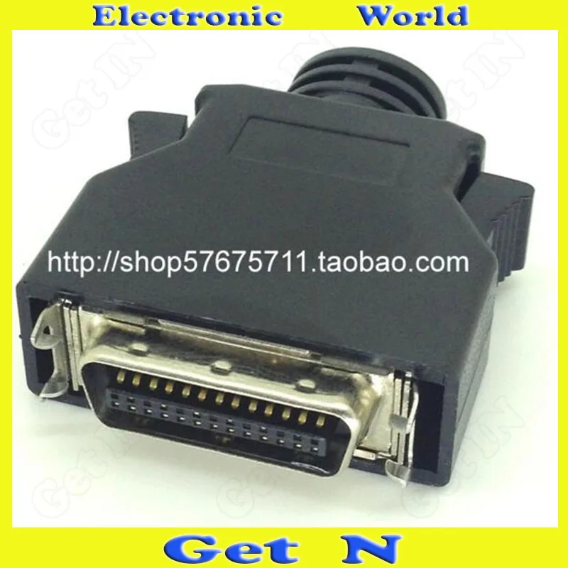 

2pcs SCSI Head CN26 Male End SCSICN26 Male Welding Line Fabricated SCSI Connector