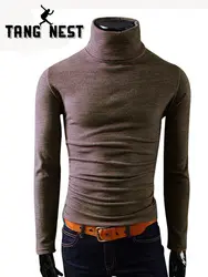 TANGNEST/2019 для мужчин зимние теплые Водолазка пуловер термальность свитер разные цвета на выбор одноцветное дизайн мягкие и теплые M-XXL MTL088