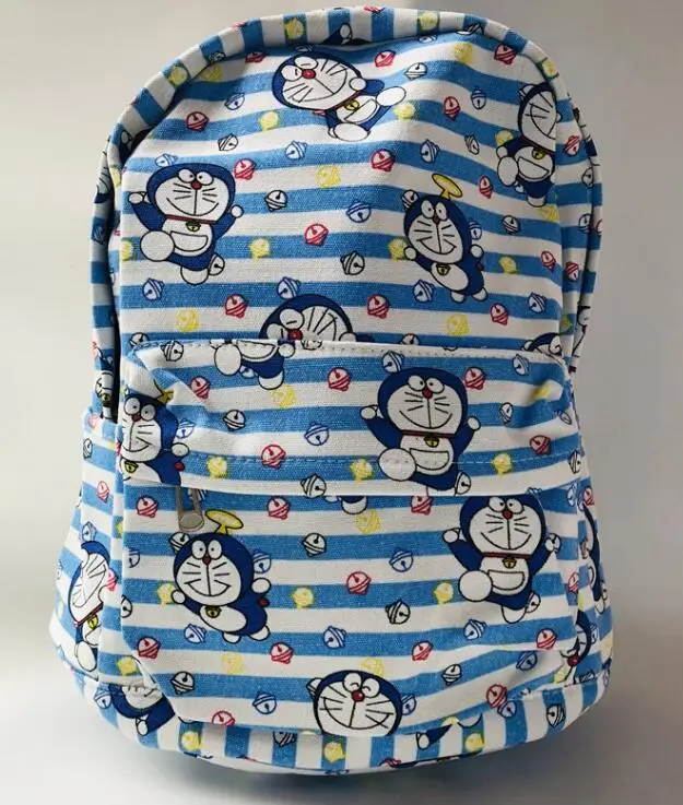 IVYYE Doraemon серия Модные холщовые Рюкзаки Мультфильм школьный рюкзак повседневные студенческие сумки дорожный ранец унисекс Новинка - Цвет: As Picture