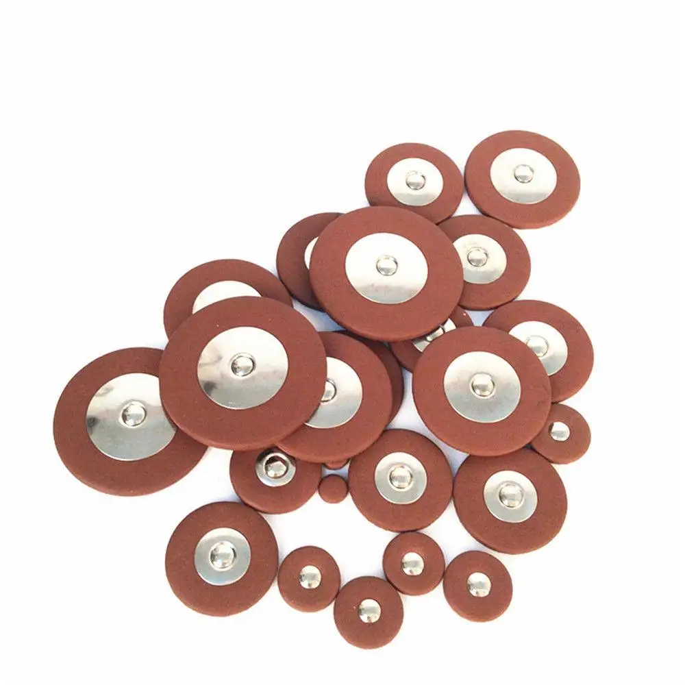 

New 26pcs different sizes Alto Saxophone Coffee Color Pads Kit Replacement Repair PU Leather High Quality