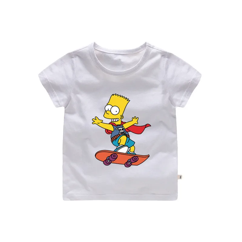 

2-12 Years Children T shirt Baby Girls Cartoon Summer Tops Kids Great Casual Clothes b204