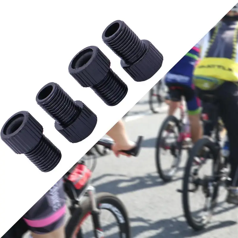 4 шт. велосипедные французские переходники Presta to Schrader для клапанов Конвертеры MTB