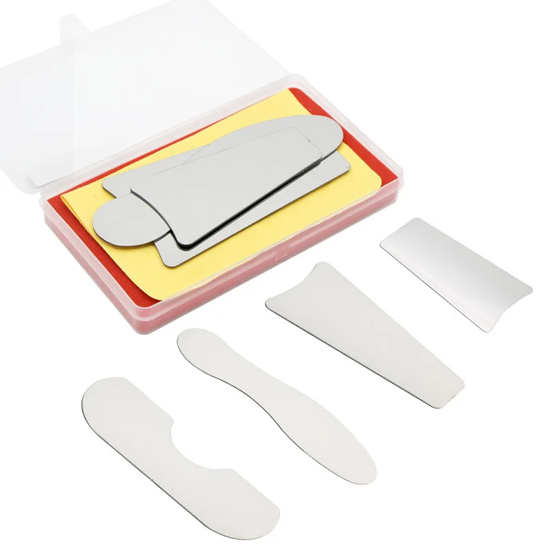 

4Pcs/Set Dental Oral Orthodontics Stainless Steel Photographic Mirror Buccal Side Buccal side reflector