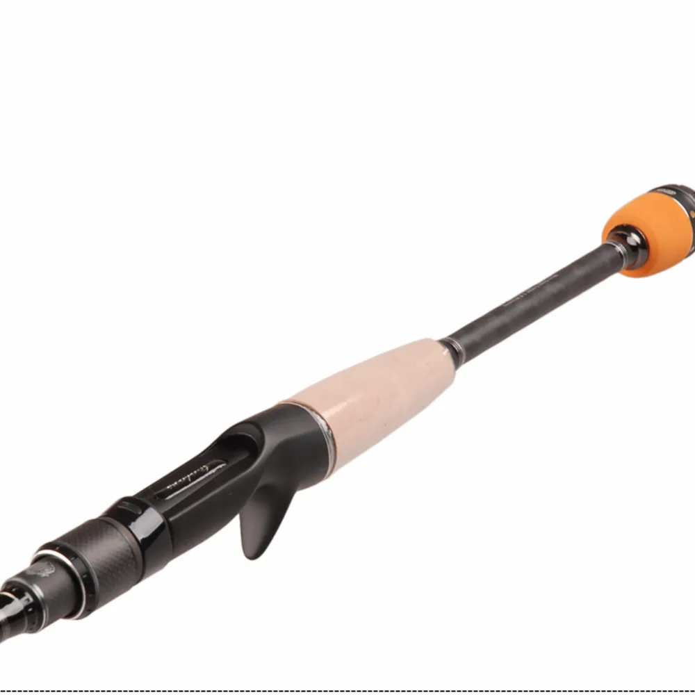 Abu Garcia MGS CA 1,98 m 2 Разделы Baitcasting Приманка стержень Мощность 3/16-3/4OZ приманка Вес Vara De Pescar жесткие рыболовные литье Прутки