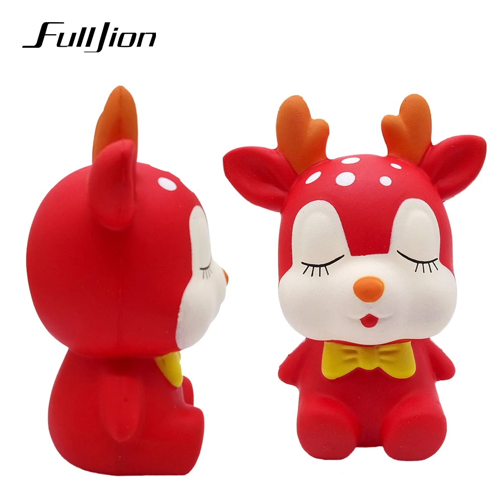 

Fulljion Stress Relief Toys Deer Antistress Squishy Gadget Novelty & Gag Toys Gags Practical Jokes Fun Squishi Kawaii Funny Gift