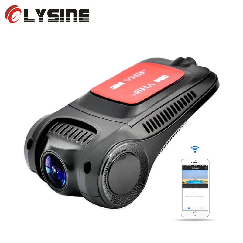Olysine NT96658 мини видеорегистратор WiFi Автомобильный Sony IMX322 Full HD 1080P автомобильная