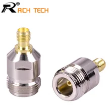 1 шт. N разъем N Jack Женский SMA женский Джек адаптер Высокое качество Cooper Металл RF Conector
