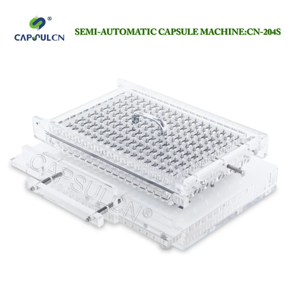 

CapsulCN204-S Semi-Automatic Size 2 capsule filler/encapsulation/Capsule Filling Machine