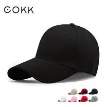 COKK Blank Snapback Hats For Men Women Hip Hop Baseball Cap Women Sun Hat Polo Golf Cap Men Casquette Gorra Dad Hat Black Active