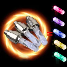 SEKINEW многоцветный светодиодный неоновый автомобильный велосипед колесная шина колпачок вентиля камеры спицы огни интерьерные аксессуары украшения