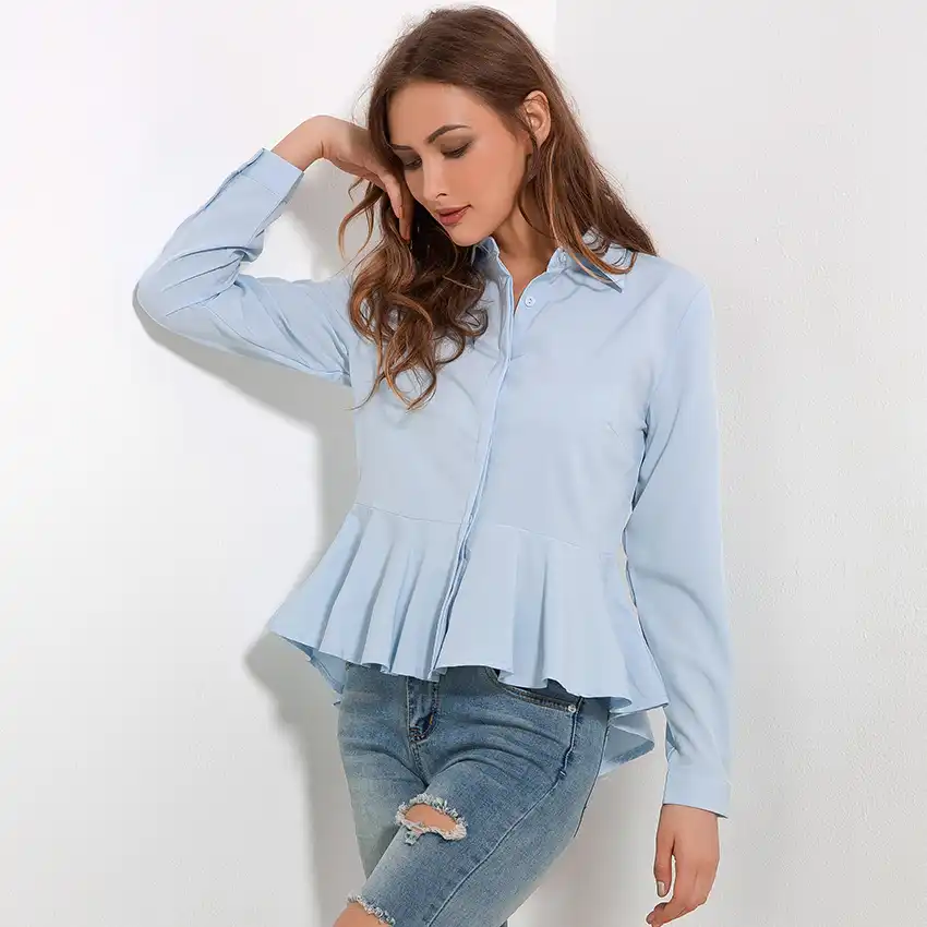 peplum tops 2018