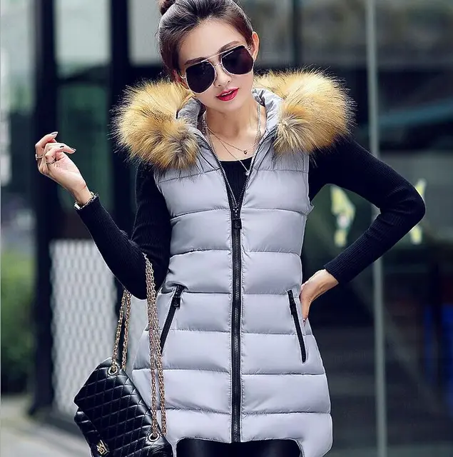 Buy Women Winter Vest Waistcoat 2016 Womens Long Vest