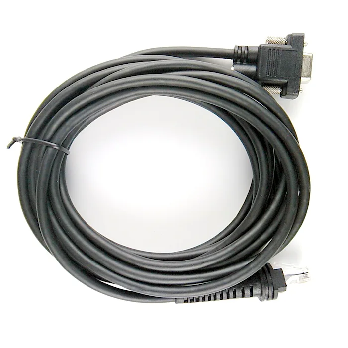 Сканер штрих кода RS232 кабель 5 м (16 футов) для Honeywell HHP 1900g Hyperion 1300g Xenon 19001902 Voyager 1250g1200g