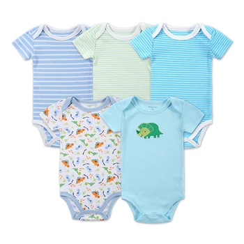 

Newly 2016 Baby Clothing 5 Pcs/lot Newborn Body Baby Rompers Triangle Cotton Jumpsuit Nest Infant Pajamas Baby Boy Girl Clothes